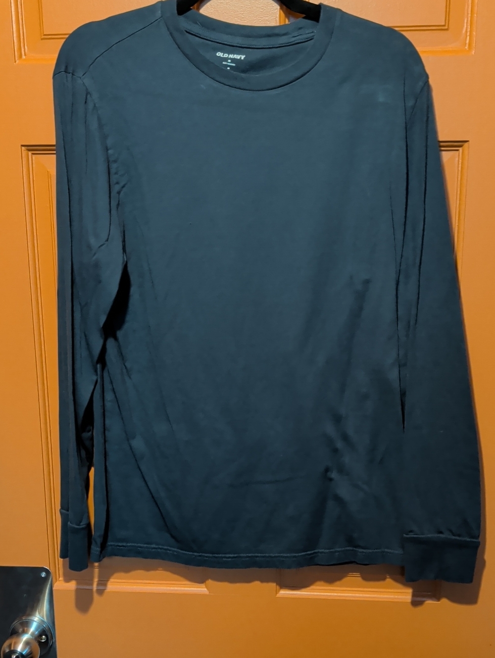 Old Navy Men's Long-Sleeve Crewneck Shirt - Blue